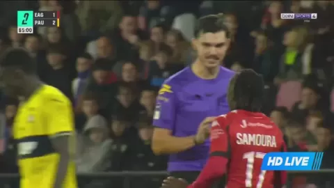 Poster siaran Guingamp VS Pau FC