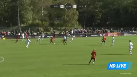 Poster siaran Hillerod Fodbold VS Fredericia