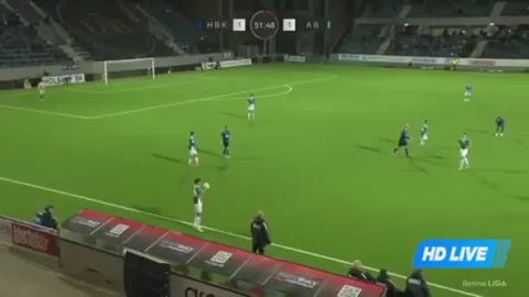 Poster siaran Herfolge Boldklub Koge VS AB Akademisk