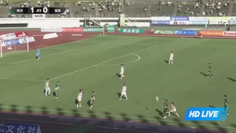 Poster siaran FC Gifu VS Fukushima United FC