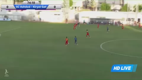 Poster siaran Ashdod MS VS Kiryat Gat