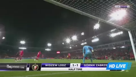 Poster siaran Widzew lodz VS Gornik Zabrze
