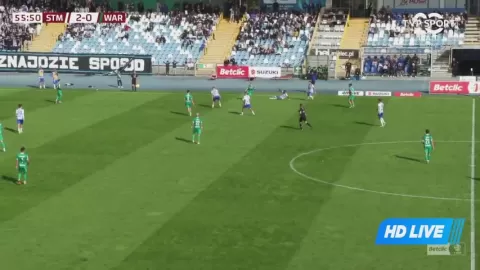 Poster siaran Stal Mielec VS Warta Poznan