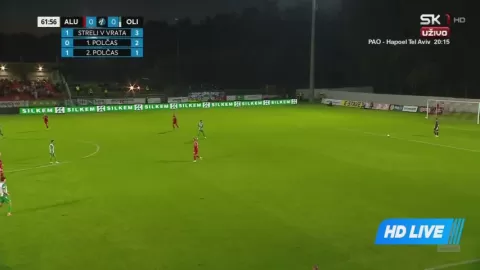 Poster siaran NK Aluminij VS NK Olimpija Ljubljana