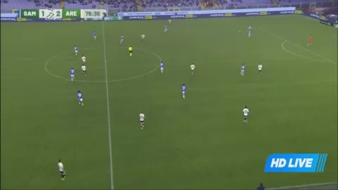 Poster siaran Sampdoria VS Arezzo