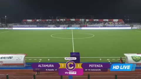 Poster siaran Altamura VS Potenza