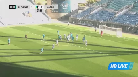 Poster siaran Farense U23 VS Uniao Leiria U23