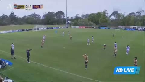 Poster siaran Newcastle Jets Women VS Perth Glory Women