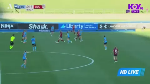 Poster siaran Sydney FC Women VS Adelaide United Women