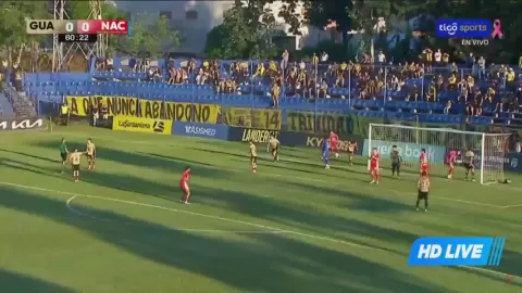 Poster siaran Club Guaraní VS FC Nacional Asuncion