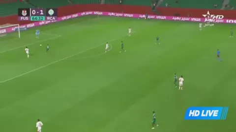 Poster siaran FUS Rabat VS Raja Club Athletic