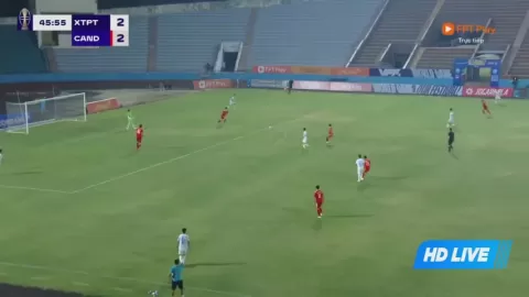Poster siaran Xuan Thien Phu Tho VS PVF-CAND FC