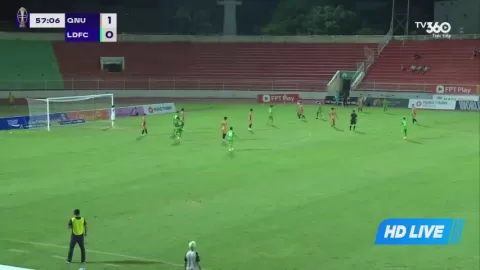 Poster siaran Quy Nhon United VS Lam Dong