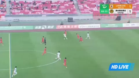 Poster siaran Shandong Taishan B VS Guizhou Guiyang Athletic