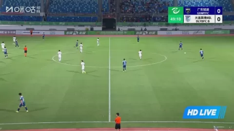 Poster siaran Guangdong Mingtu VS Dalian Yingbo B