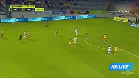Poster siaran Sociedad Deportiva Aucas VS Liga Dep Universitaria Quito