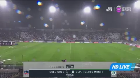 Poster siaran Colo Colo VS Puerto Montt