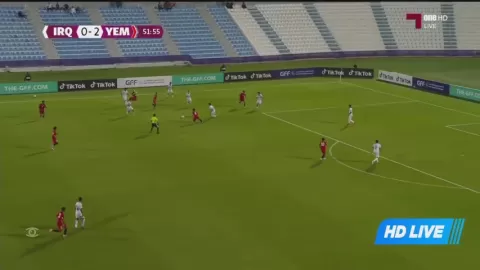 Poster siaran Iraq U17 VS Yemen U17