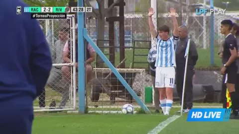 Poster siaran Racing Club Reserves VS River Plate Reserves