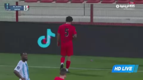 Poster siaran Shabab Al Ahli VS Dubai United