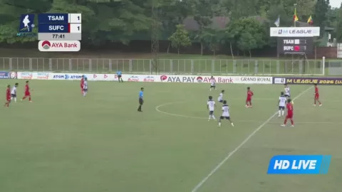 Poster siaran Thitsar Arman FC U20 VS Shan Utd U20