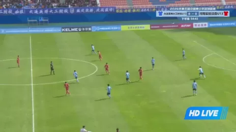 Poster siaran Dalian Yingbo Dalian University of Technology Affiliated School U13 VS Henan Experimental Hansen U13