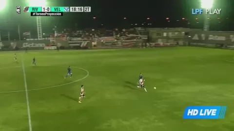 Poster siaran River Plate Reserves VS Velez Sarsfield Reserves