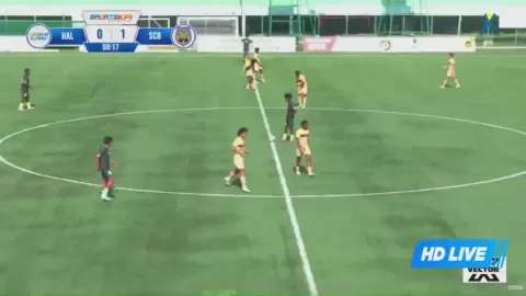 Poster siaran Hal FC VS SC Bengaluru