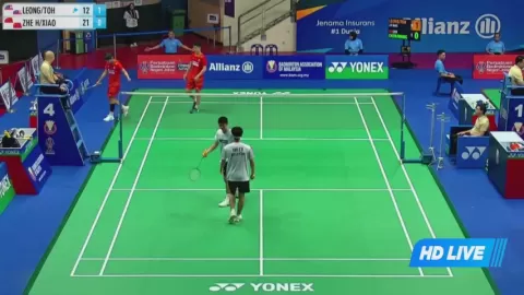 Poster siaran Ler Eng Qi VS S.Huang
