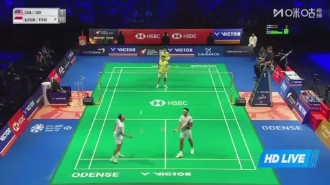 Poster siaran Lanier, Alex VS Antonsen, Anders