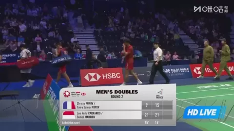 Poster siaran C.Popov/T.J.Popov VS L.Rolly/D.Marthin